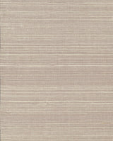 York Plain Grass Sisal White Wallpaper