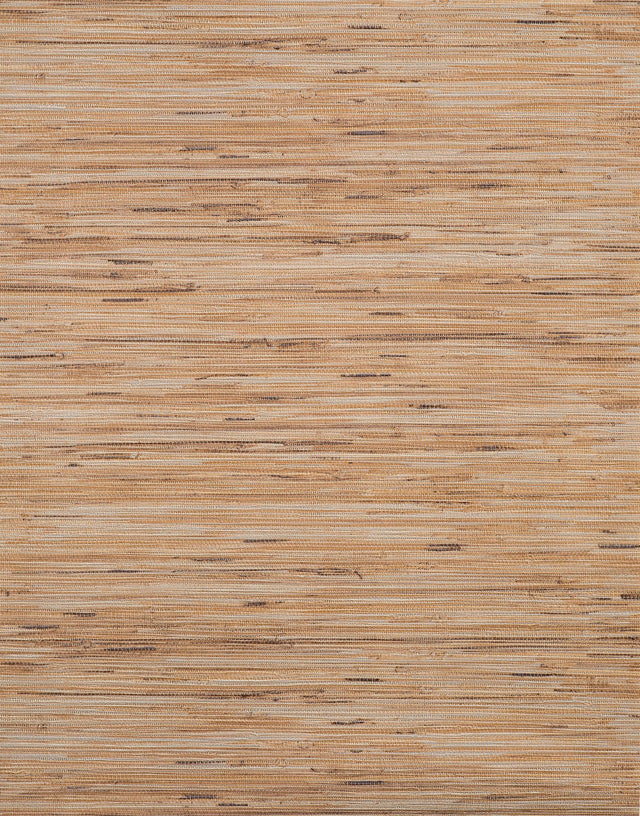 York Lustrous Grasscloth Browns Wallpaper