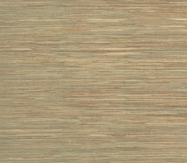 York Raw Jute Greens Wallpaper