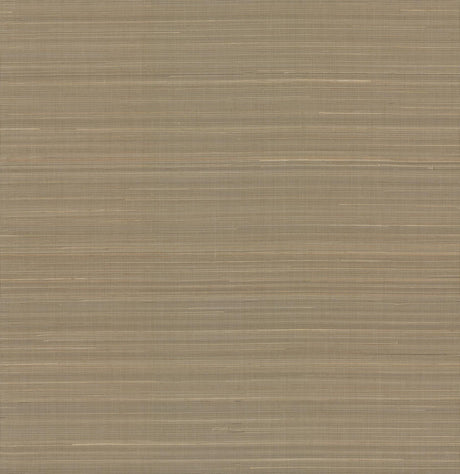 York Abaca Weave Brown Wallpaper
