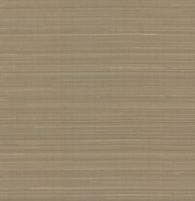 York Abaca Weave Brown Wallpaper