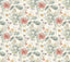York Midsummer Floral Coral Wallpaper