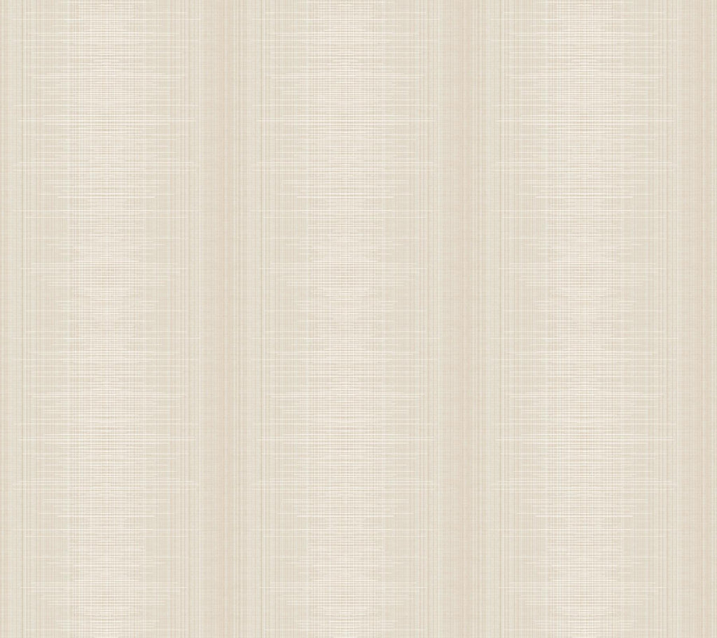 York Silk Weave Stripe Beige Wallpaper