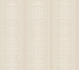 York Silk Weave Stripe Beige Wallpaper