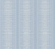 York Silk Weave Stripe Blue Wallpaper