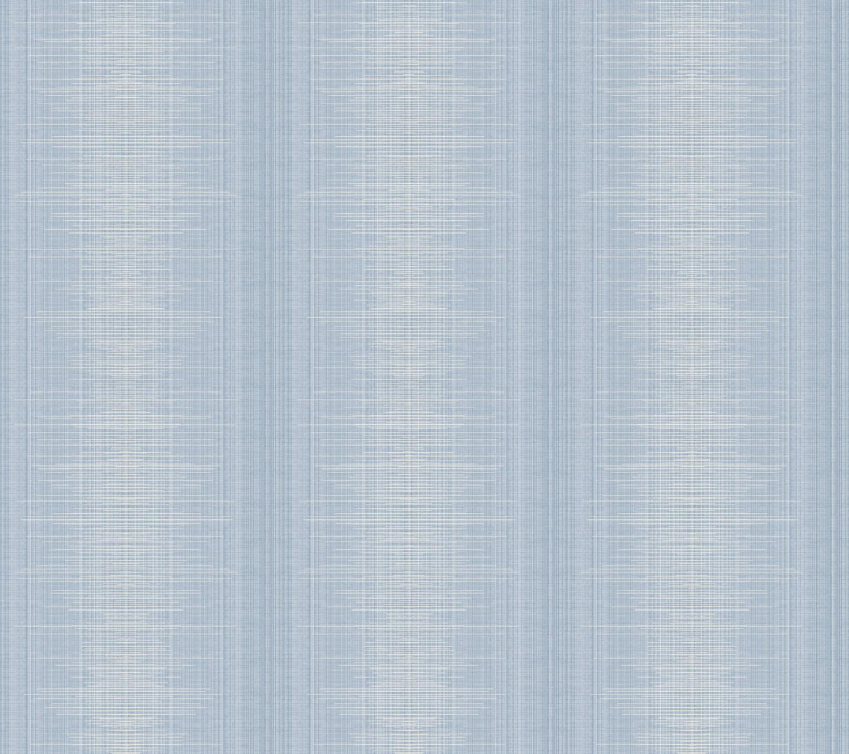York Silk Weave Stripe Blue Wallpaper
