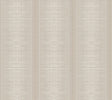 York Silk Weave Stripe Light Brown Wallpaper