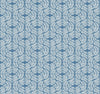 York Fern Tile Blue Wallpaper