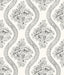 Magnolia Home Coverlet Floral Removable black/off white Wallpaper