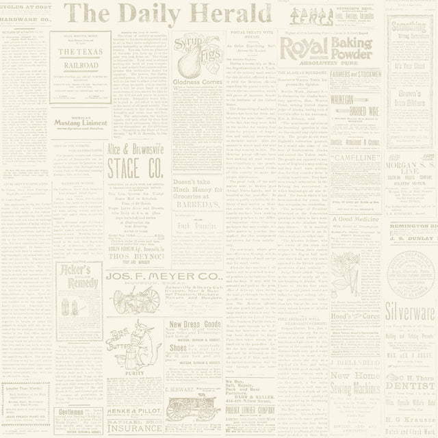 Magnolia Home The Daily Removable yellow/gray Wallpaper