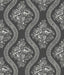 Magnolia Home Coverlet Floral Removable white/black Wallpaper