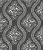 Magnolia Home Coverlet Floral Removable white/black Wallpaper