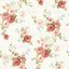 Magnolia Home Heirloom Rose Removable pink/blue Wallpaper