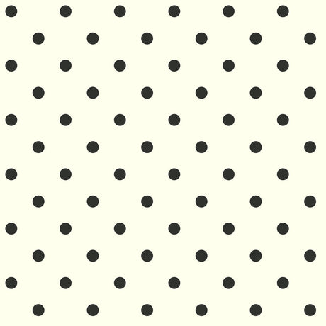 Magnolia Home Dots on Dots Removable white/black Wallpaper