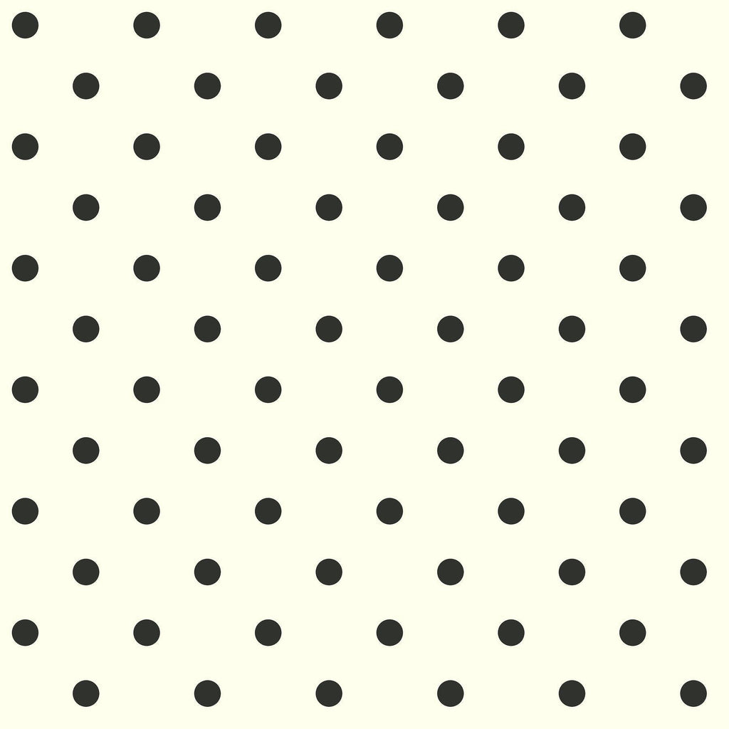 Magnolia Home Dots on Dots Removable white/black Wallpaper