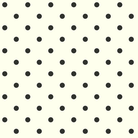 Magnolia Home Dots on Dots Removable white/black Wallpaper