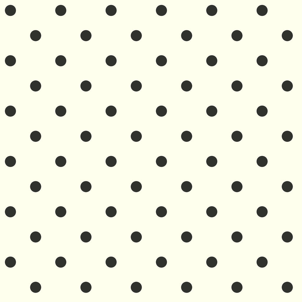 Magnolia Home Dots on Dots Removable white/black Wallpaper