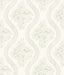 Magnolia Home Coverlet Floral Removable gray/off white Wallpaper