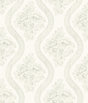 Magnolia Home Coverlet Floral Removable gray/off white Wallpaper