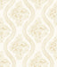 Magnolia Home Coverlet Floral Removable yellow/off white Wallpaper
