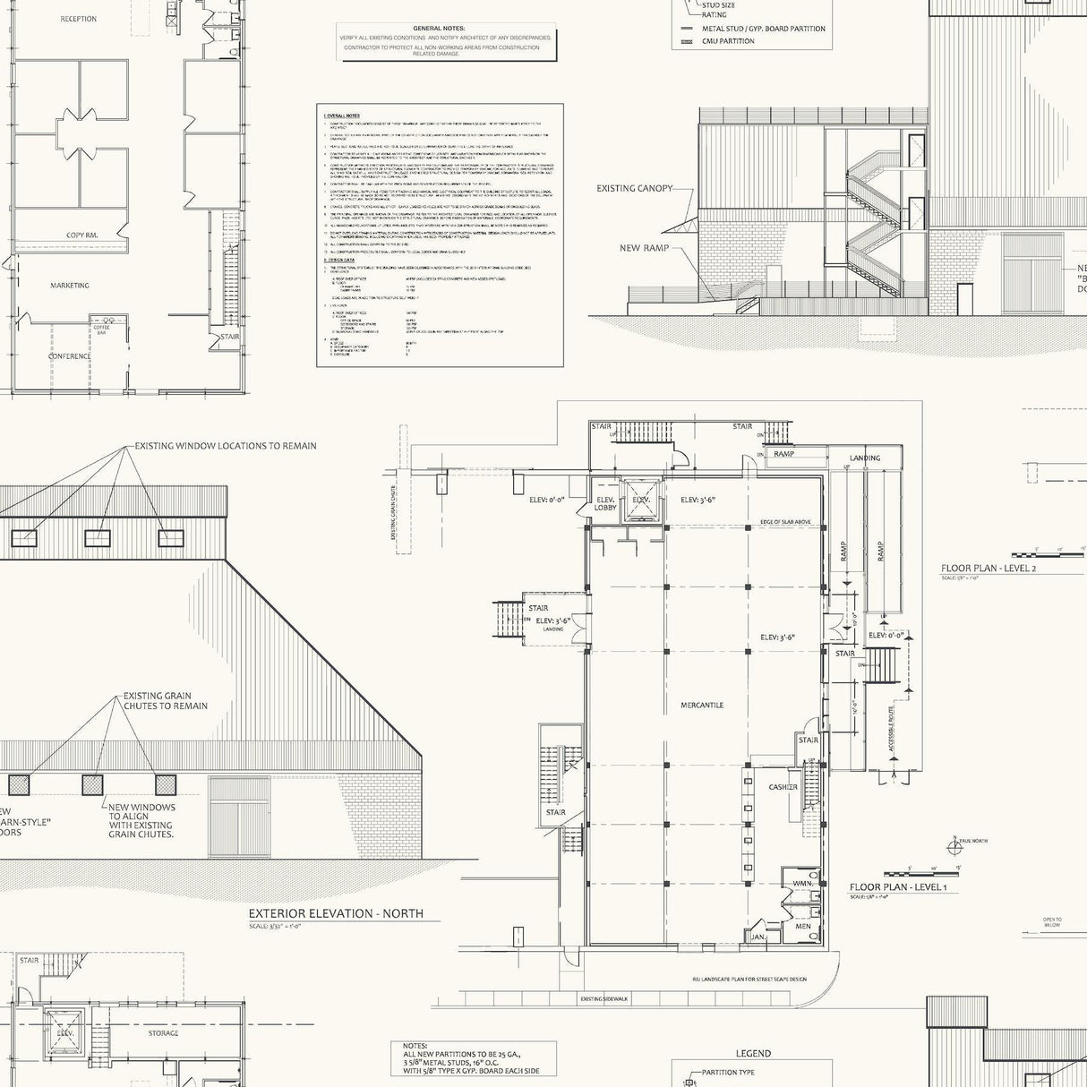 Magnolia Home The Market Removable white/black Wallpaper