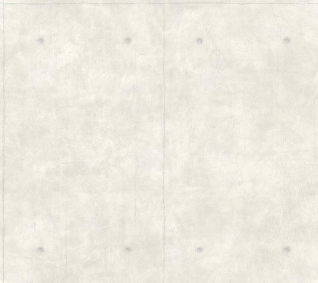 Magnolia Home Concrete Removable white/gray Wallpaper