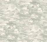Magnolia Home Homestead Removable gray/off white Wallpaper
