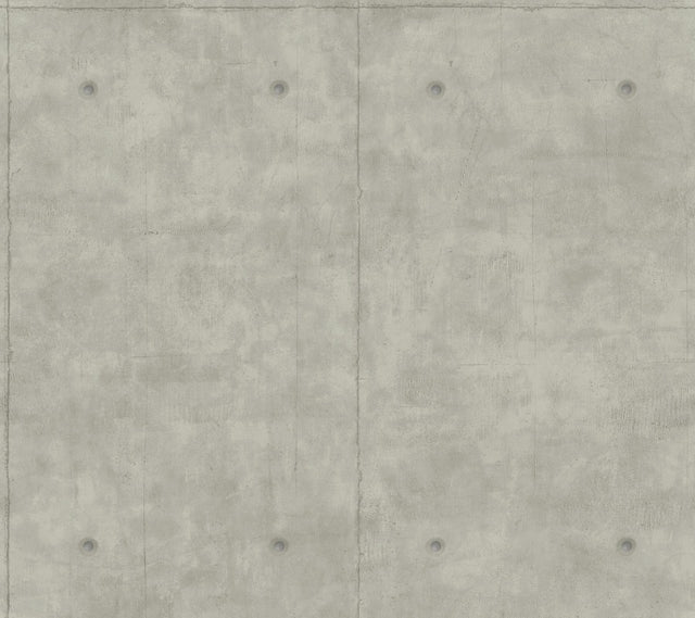 Magnolia Home Concrete Removable mid gray Wallpaper