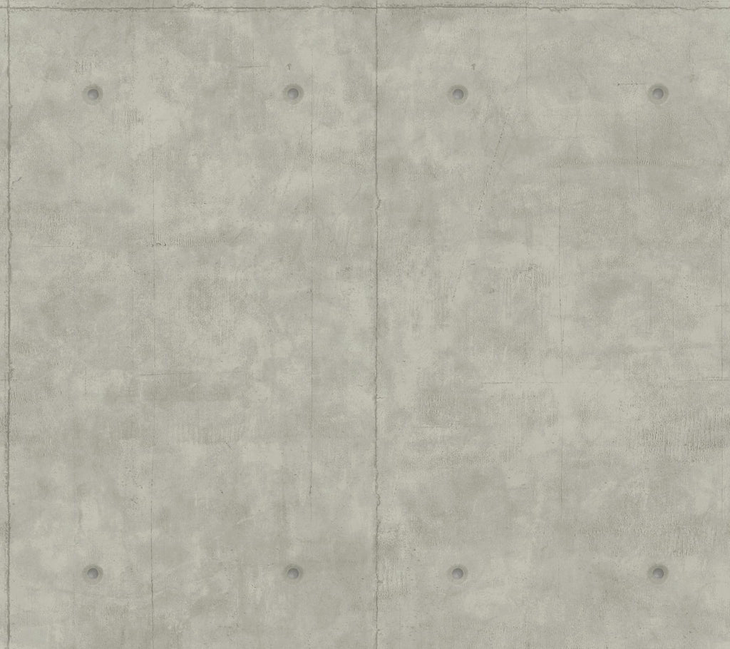 Magnolia Home Concrete Removable mid gray Wallpaper
