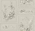 Magnolia Home The Magnolia Removable brown/gray Wallpaper