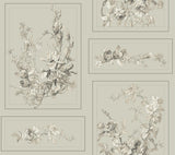 Magnolia Home The Magnolia Removable brown/gray Wallpaper