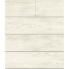 Magnolia Home Shiplap Gray/ Off White Wallpaper