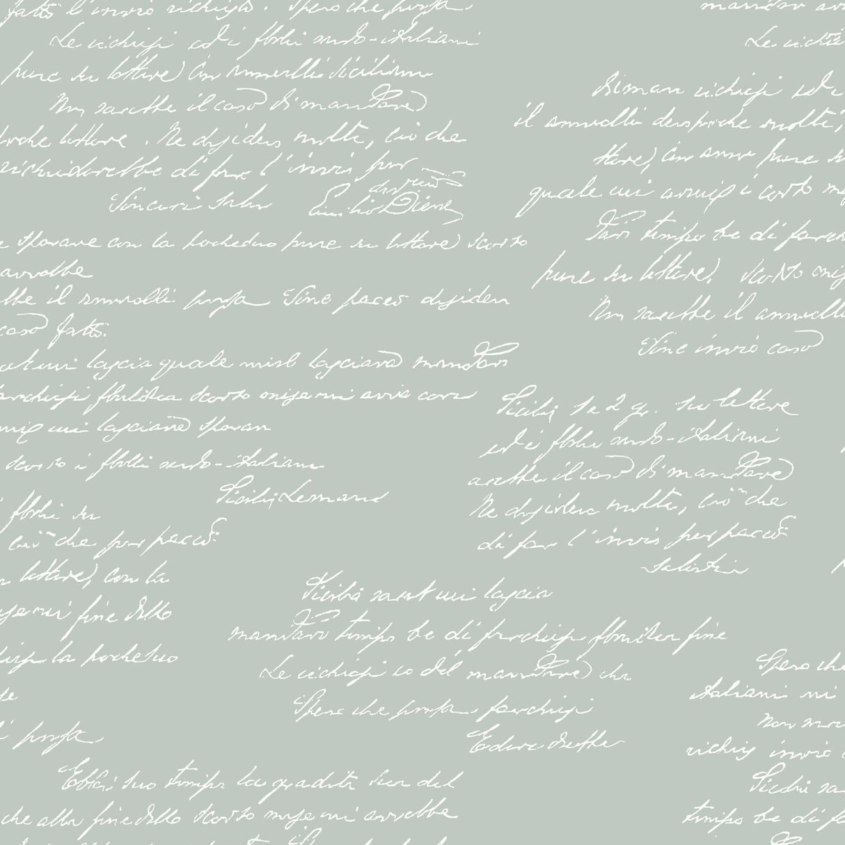 Magnolia Home Noteworthy Removable green/white Wallpaper