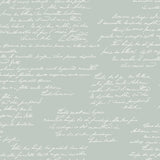 Magnolia Home Noteworthy Removable green/white Wallpaper
