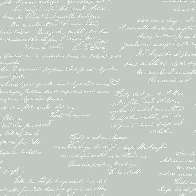 Magnolia Home Noteworthy Removable green/white Wallpaper