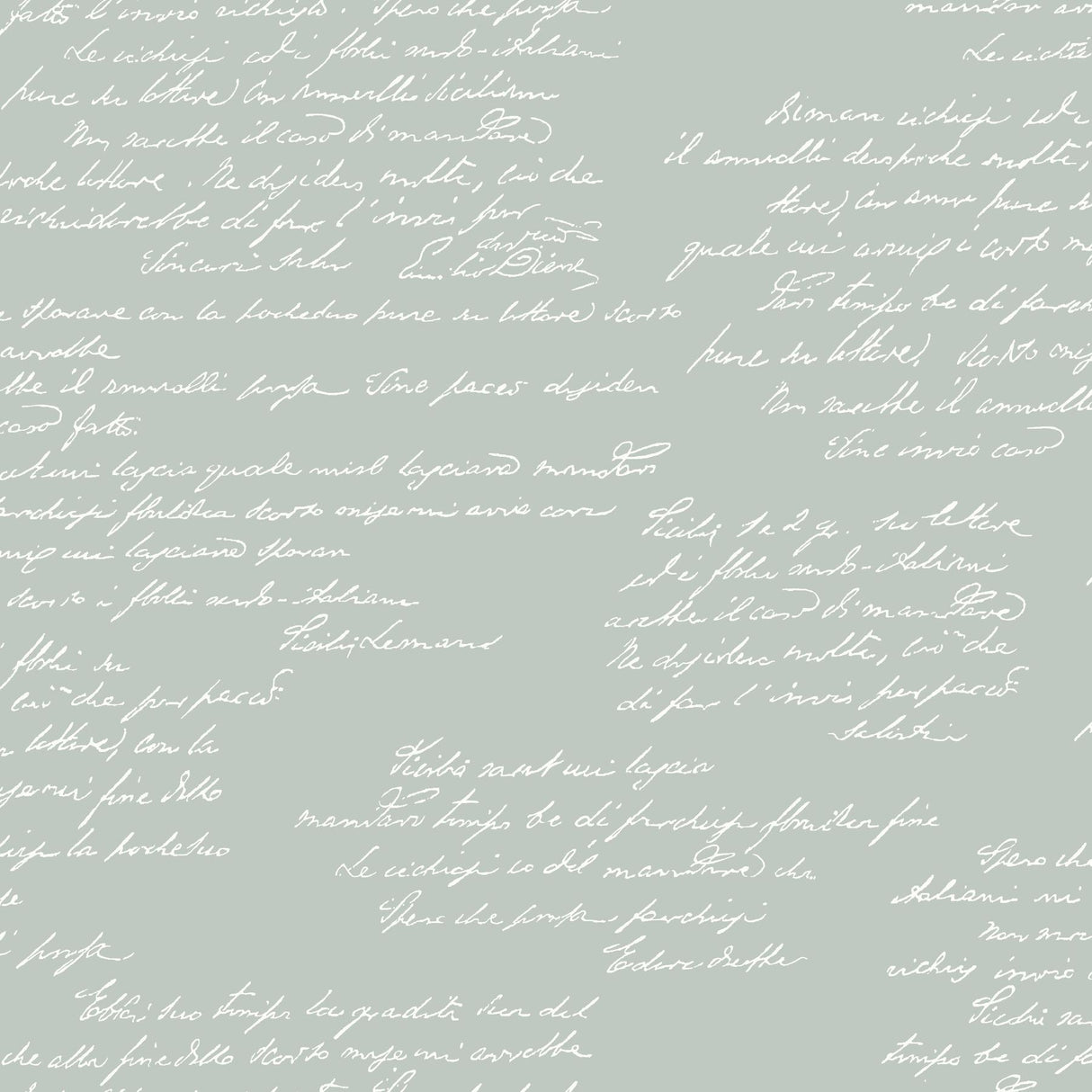 Magnolia Home Noteworthy Removable green/white Wallpaper