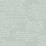 Magnolia Home Noteworthy Removable green/white Wallpaper