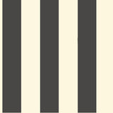 Magnolia Home Awning Stripe Removable black/white Wallpaper
