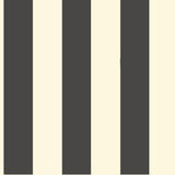 Magnolia Home Awning Stripe Removable black/white Wallpaper