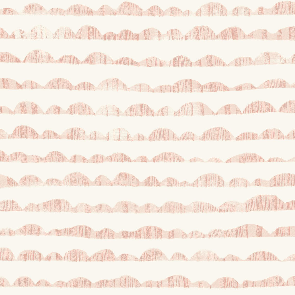 Magnolia Home Hill & Horizon Pink Wallpaper