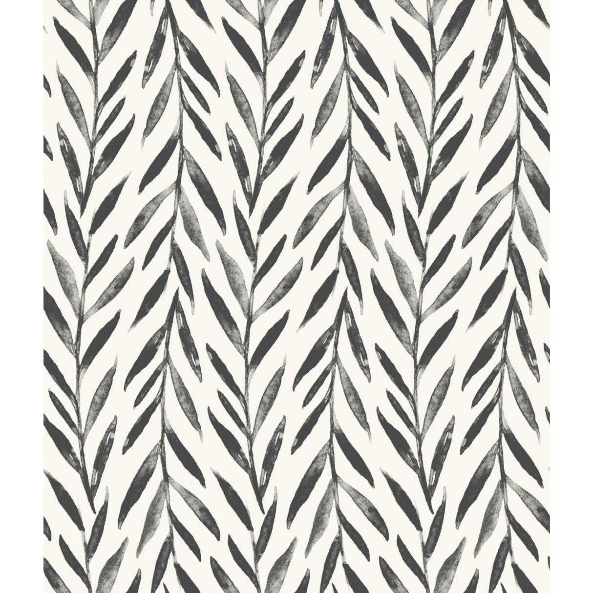 Magnolia Home Willow Black Wallpaper