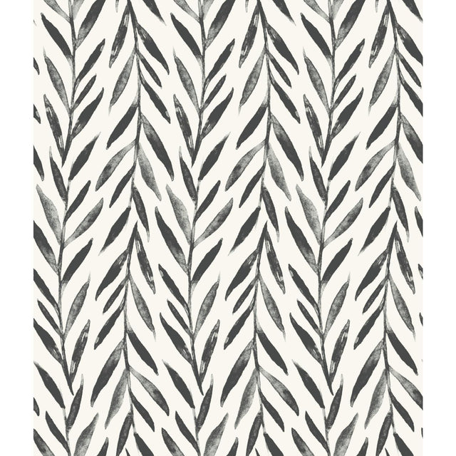 Magnolia Home Willow Black Wallpaper