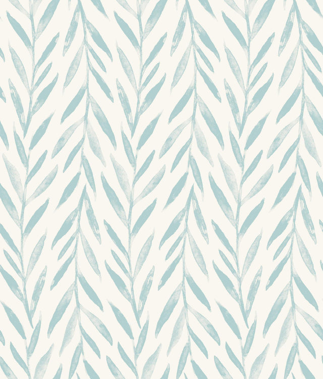 Magnolia Home Willow Blue Wallpaper