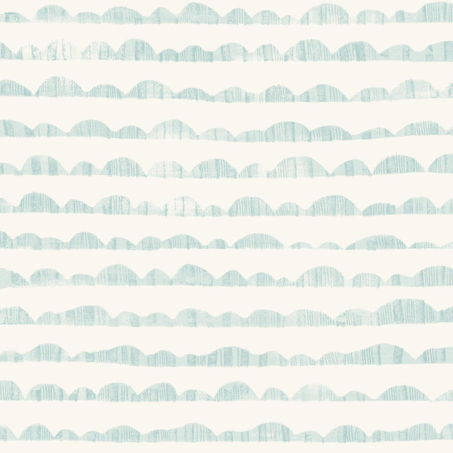 Magnolia Home Hill & Horizon Blue Wallpaper