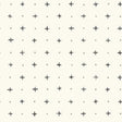 Magnolia Home Cross Stitch Black Wallpaper