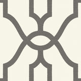 Magnolia Home Woven Trellis Repurpose (Charcoal) Wallpaper