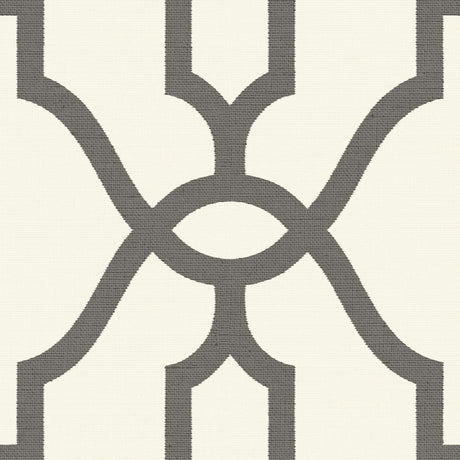 Magnolia Home Woven Trellis Repurpose (Charcoal) Wallpaper