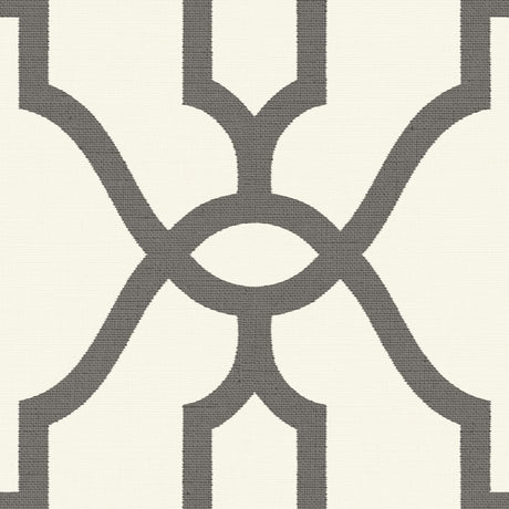 Magnolia Home Woven Trellis Repurpose (Charcoal) Wallpaper