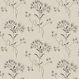 Magnolia Home Wildflower White/Gatherings (Taupe) Wallpaper