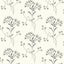 Magnolia Home Wildflower Black on White Wallpaper